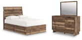 J&M Furniture - Ashley Furniture - Chirason Full Panel Storage Bed, Dresser and Mirror - Full Panel Storage Bed, Dresser and Mirror - PCB3367B32