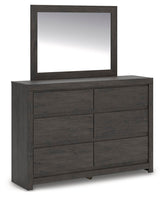J&M Furniture - Ashley Furniture - Fraluna Dresser and Mirror - Dresser and Mirror - PCB3370B1