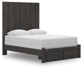 J&M Furniture - Ashley Furniture - Fraluna Queen Panel Storage Bed - Queen Panel Storage Bed - PCB3370B4