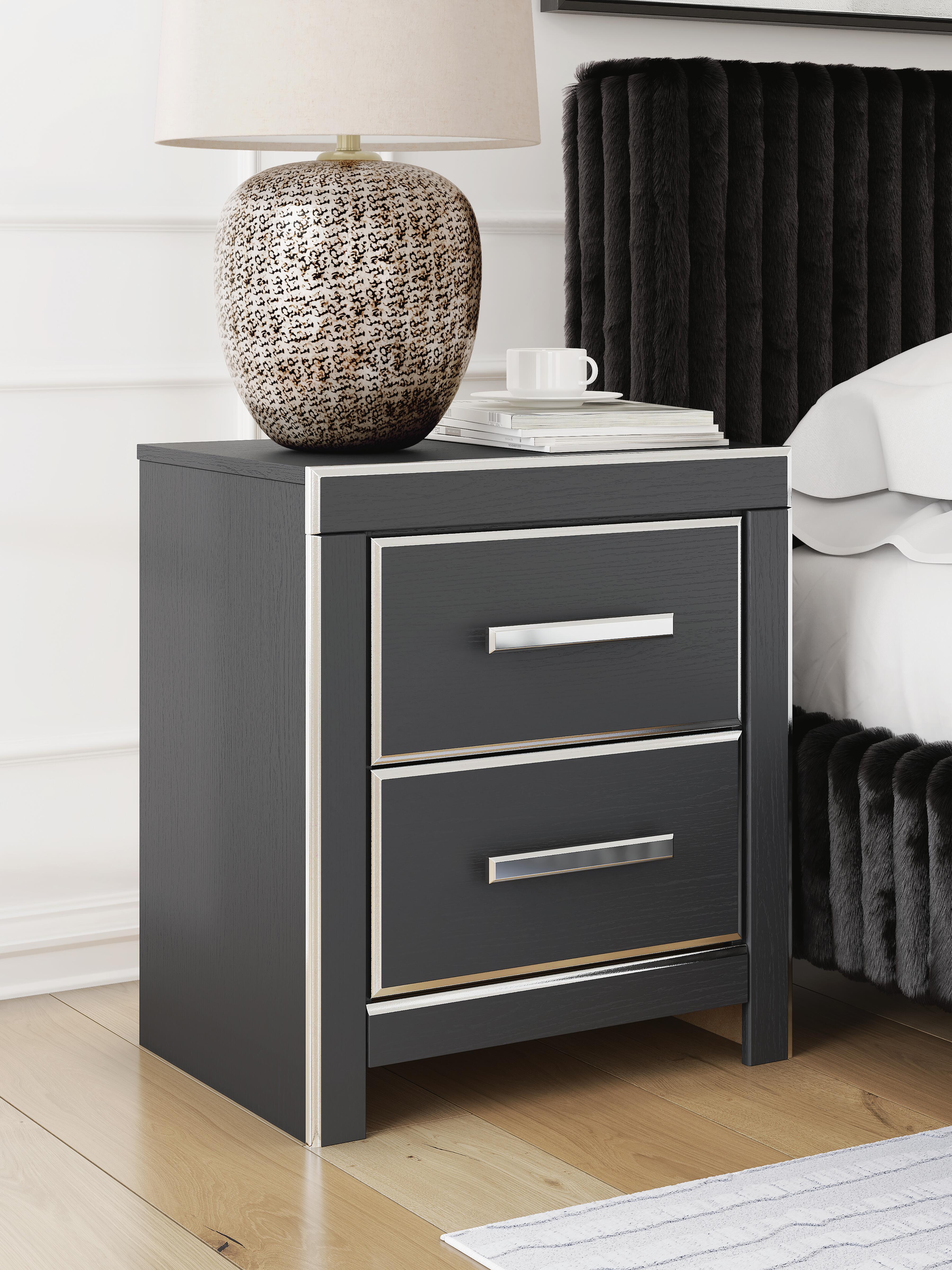 J&M Furniture - Ashley Furniture - Zuraleus Nightstand - Two Drawer Night Stand - PCB3380-92