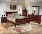 J&M Furniture - Ashley Furniture - Alisdair King Sleigh Bed, Dresser, Mirror, Chest and 2 Nightstands - King Sleigh Bed, Dresser, Mirror, Chest and 2 Nightstands - B376B17
