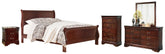 J&M Furniture - Ashley Furniture - Alisdair King Sleigh Bed, Dresser, Mirror and Nightstand - King Sleigh Bed, Dresser, Mirror and Nightstand - B376B13