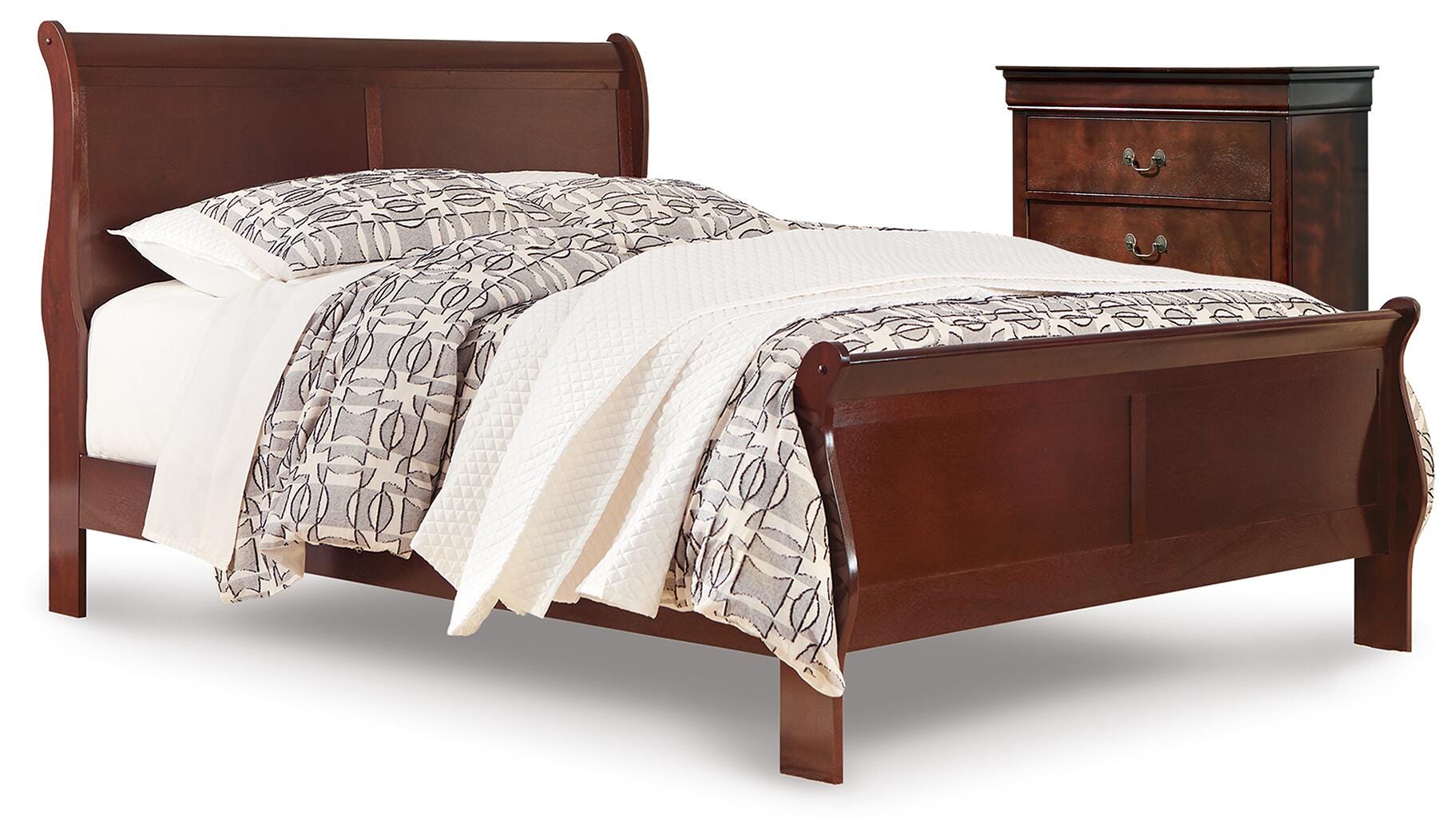 J&M Furniture - Ashley Furniture - Alisdair Queen Sleigh Bed and Chest - Queen Sleigh Bed and Chest - B376B32