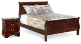 J&M Furniture - Ashley Furniture - Alisdair Full Sleigh Bed and Nightstand - Full Sleigh Bed and Nightstand - B376B16
