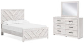 J&M Furniture - Ashley Furniture - Cayboni Full Panel Bed, Dresser and Mirror - Full Panel Bed, Dresser and Mirror - B3788B3