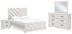 J&M Furniture - Ashley Furniture - Cayboni Queen Panel Bed, Dresser, Mirror and Nightstand - Queen Panel Bed, Dresser, Mirror and Nightstand - B3788B8