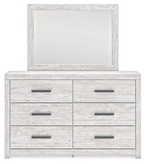 Cayboni Full Panel Bed, Dresser, Mirror and Nightstand
