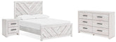 J&M Furniture - Ashley Furniture - Cayboni Full Panel Bed, Dresser and Nightstand - Full Panel Bed, Dresser and Nightstand - B3788B16