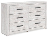 J&M Furniture - Ashley Furniture - Cayboni Dresser - Six Drawer Dresser / Whitewash - B3788-31