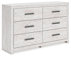 J&M Furniture - Ashley Furniture - Cayboni Dresser - Six Drawer Dresser / Whitewash - B3788-31