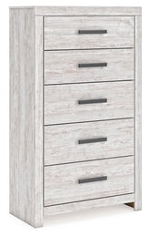 J&M Furniture - Ashley Furniture - Cayboni Chest of Drawers - Five Drawer Chest / Whitewash - B3788-46