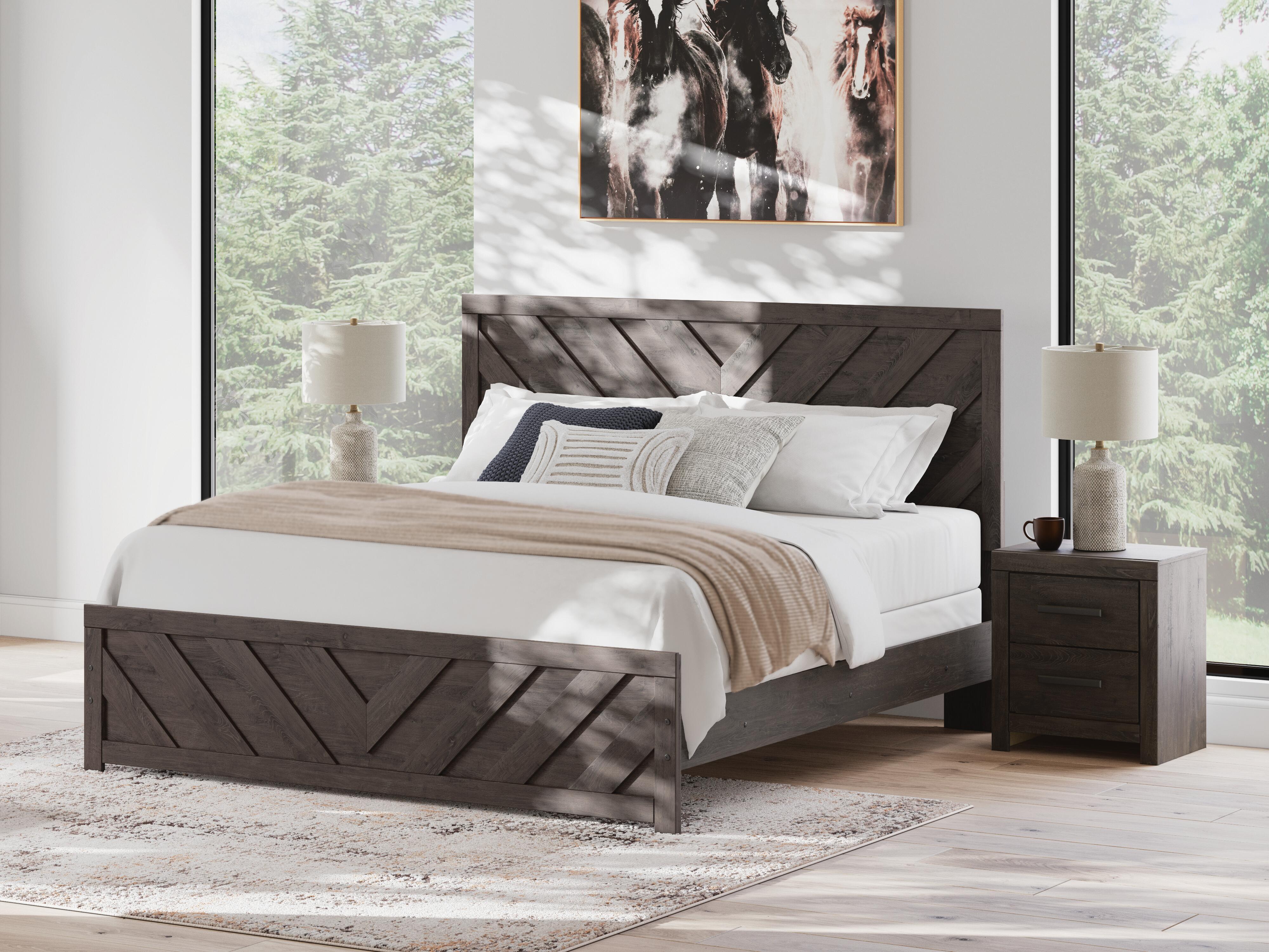 J&M Furniture - Ashley Furniture - Prendonea King Panel Bed - King Panel Bed - B3789B8