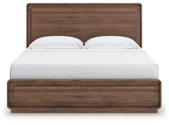 Fortlorn King Panel Bed and 2 Nightstands