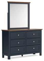 Landocken Queen Panel Bed, Dresser and Mirror
