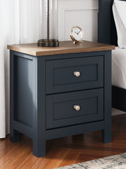 J&M Furniture - Ashley Furniture - Landocken Nightstand - Two Drawer Night Stand - B414-92