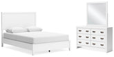 J&M Furniture - Ashley Furniture - Binterglen Queen Panel Bed, Dresser and Mirror - Queen Panel Bed, Dresser and Mirror - B427B7