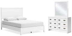 J&M Furniture - Ashley Furniture - Binterglen Queen Panel Bed, Dresser and Mirror - Queen Panel Bed, Dresser and Mirror - B427B7