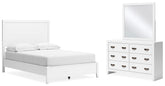 J&M Furniture - Ashley Furniture - Binterglen Full Panel Bed, Dresser and Mirror - Full Panel Bed, Dresser and Mirror - B427B5
