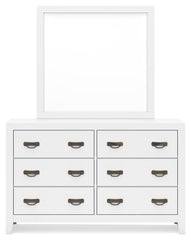 Binterglen Full Panel Bed, Dresser and Mirror