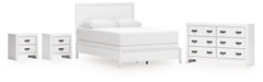 J&M Furniture - Ashley Furniture - Binterglen Queen Panel Bed, Dresser and 2 Nightstands - Queen Panel Bed, Dresser and 2 Nightstands - B427B15
