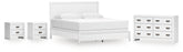 J&M Furniture - Ashley Furniture - Binterglen King Panel Bed, Dresser and 2 Nightstands - King Panel Bed, Dresser and 2 Nightstands - B427B20