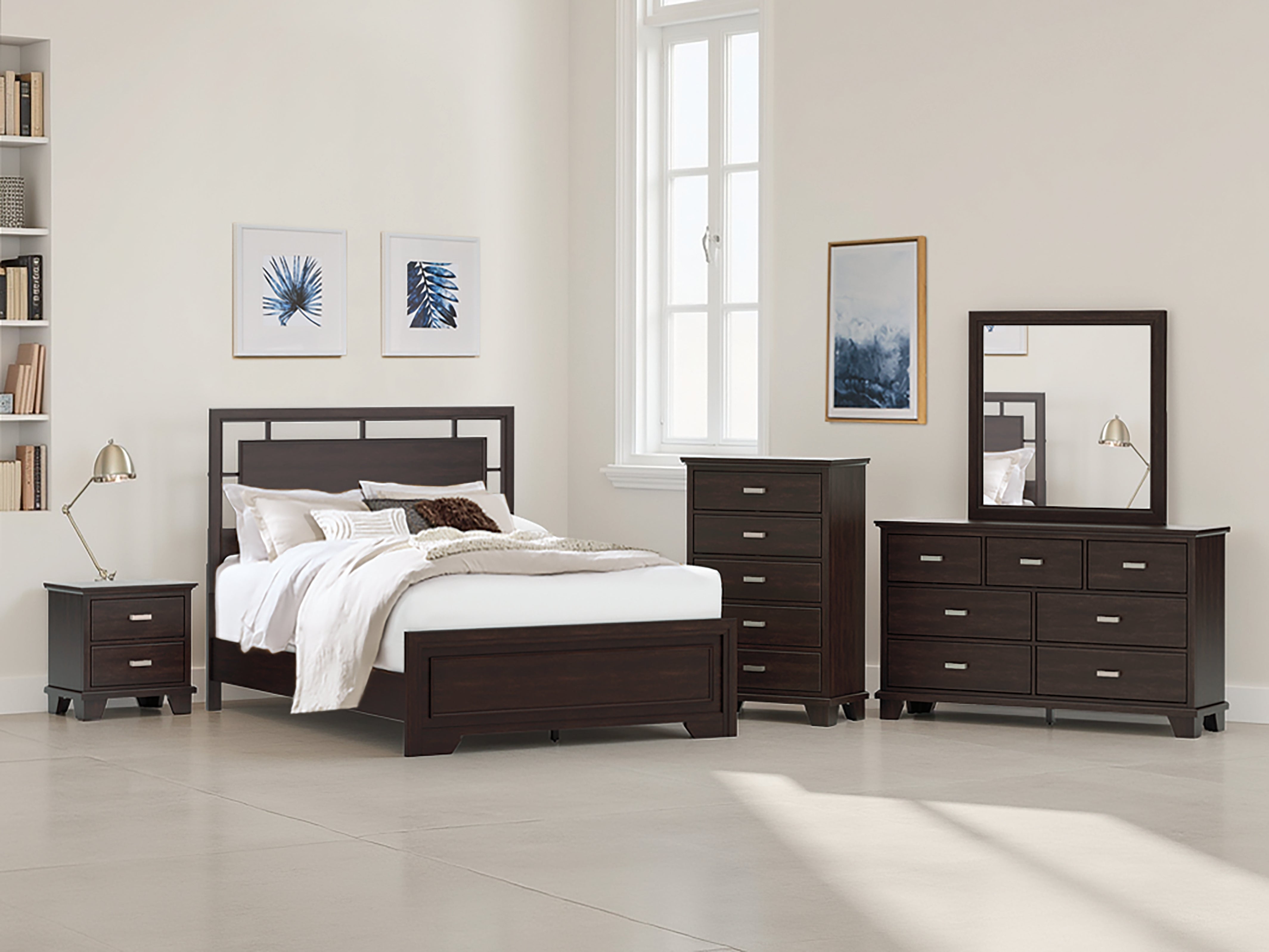 J&M Furniture - Ashley Furniture - Covetown Queen Panel Bed - Queen Panel Bed - B441B6