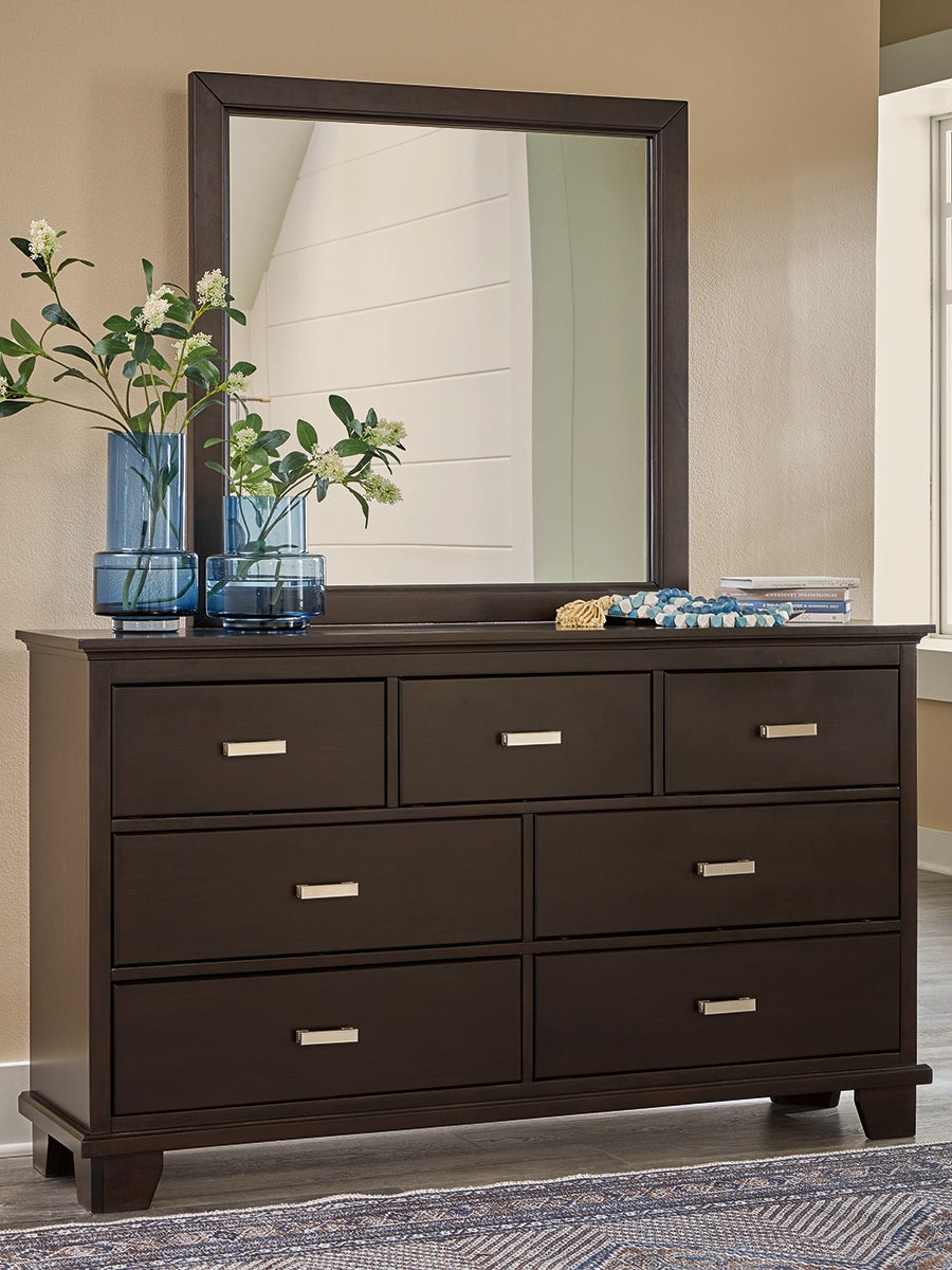 J&M Furniture - Ashley Furniture - Covetown Dresser and Mirror - Dresser and Mirror - B441B1