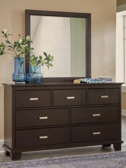 J&M Furniture - Ashley Furniture - Covetown Dresser and Mirror - Dresser and Mirror - B441B1