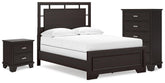 J&M Furniture - Ashley Furniture - Covetown Full Panel Bed, Chest and Nightstand - Full Panel Bed, Chest and Nightstand - B441B16