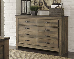 J&M Furniture - Ashley Furniture - Trinell Dresser - Six Drawer Dresser - B446-31