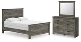 J&M Furniture - Ashley Furniture - Frandern Queen Panel Bed, Dresser and Mirror - Queen Panel Bed, Dresser and Mirror - B4480B22