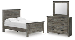J&M Furniture - Ashley Furniture - Frandern Full Panel Bed, Dresser and Mirror - Full Panel Bed, Dresser and Mirror - B4480B20