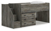 J&M Furniture - Ashley Furniture - Frandern Twin Loft Bed with Drawer Storage - Twin Loft Bed with Drawer Storage - B4480B15