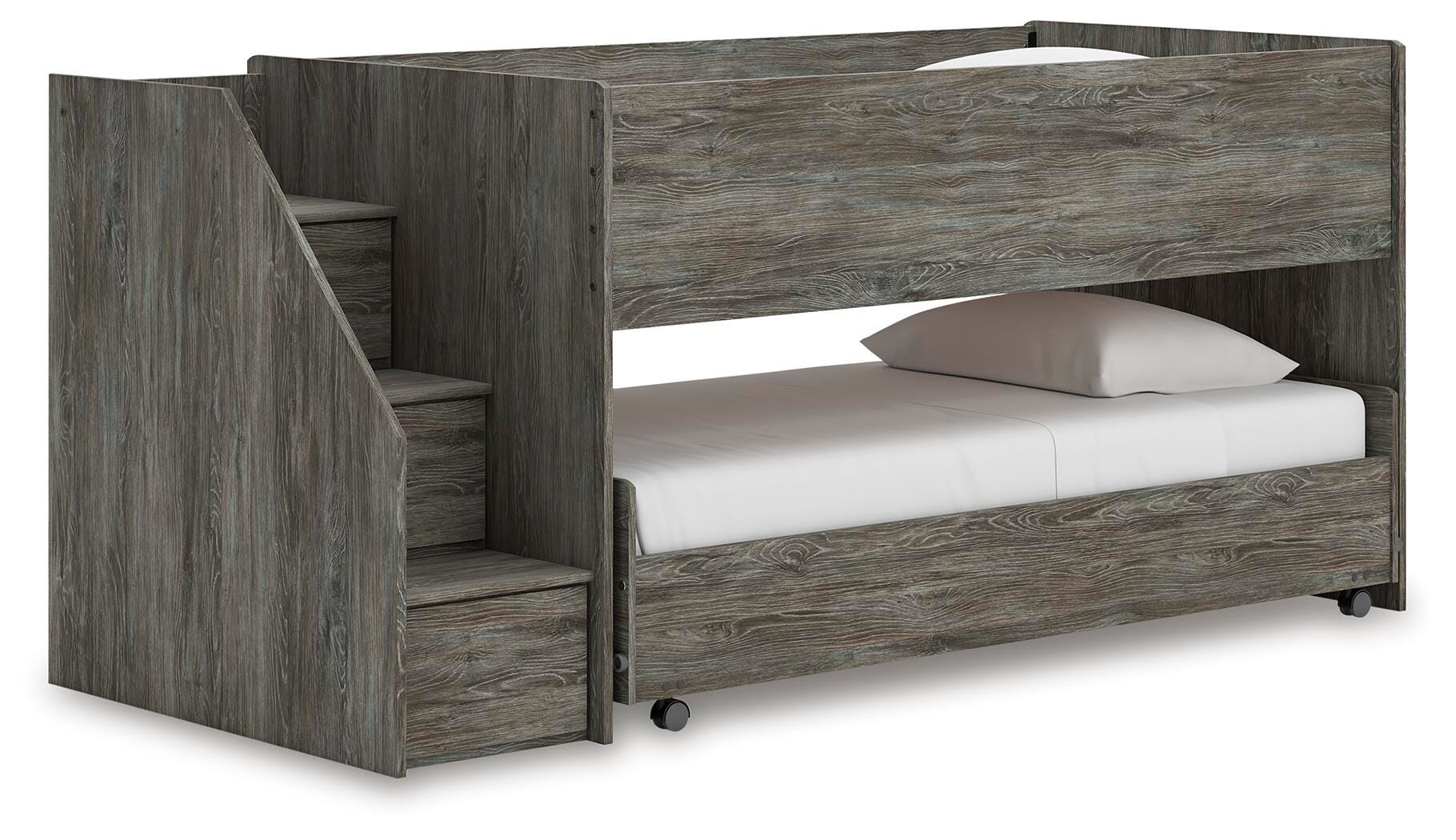 J&M Furniture - Ashley Furniture - Frandern Twin over Twin Loft Bed - Twin over Twin Loft Bed - B4480B13