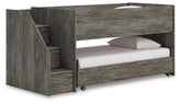 J&M Furniture - Ashley Furniture - Frandern Twin over Twin Loft Bed - Twin over Twin Loft Bed - B4480B13
