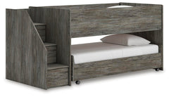 J&M Furniture - Ashley Furniture - Frandern Twin over Twin Loft Bed - Twin over Twin Loft Bed - B4480B13