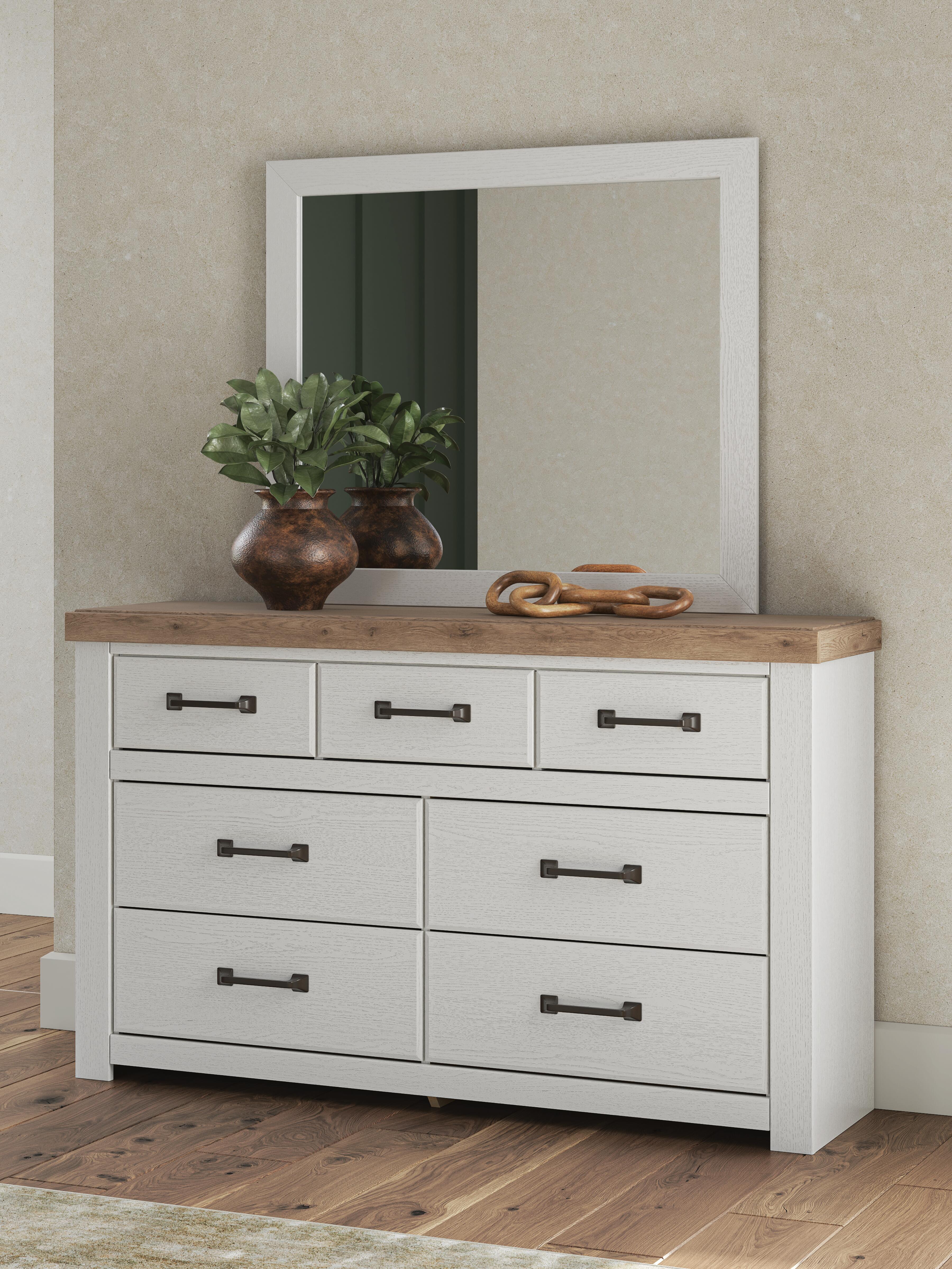 J&M Furniture - Ashley Furniture - Savonport Dresser and Mirror - Dresser and Mirror - B4615B1
