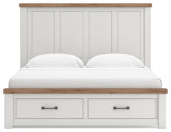 Savonport King Panel Storage Bed