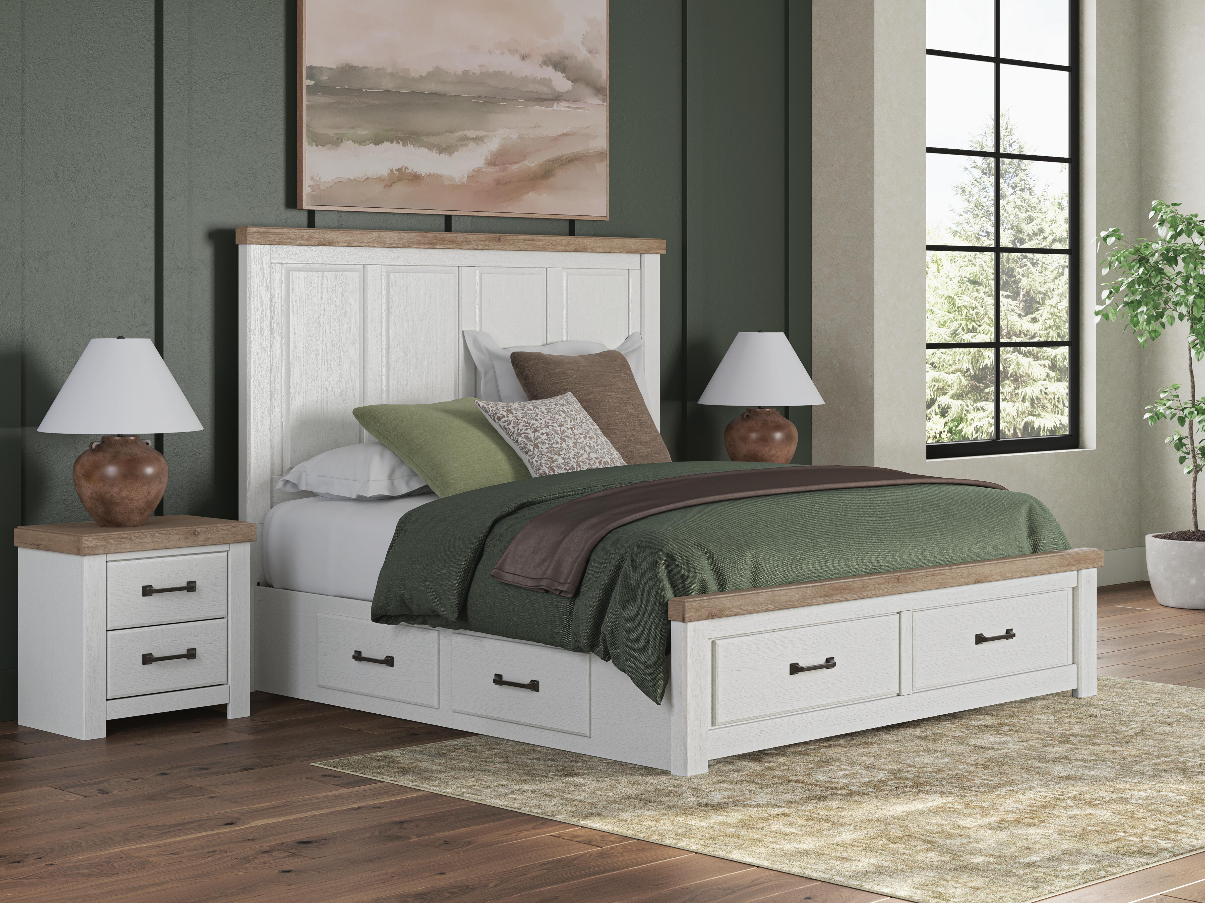 J&M Furniture - Ashley Furniture - Savonport King Panel Storage Bed - King Panel Storage Bed - B4615B11