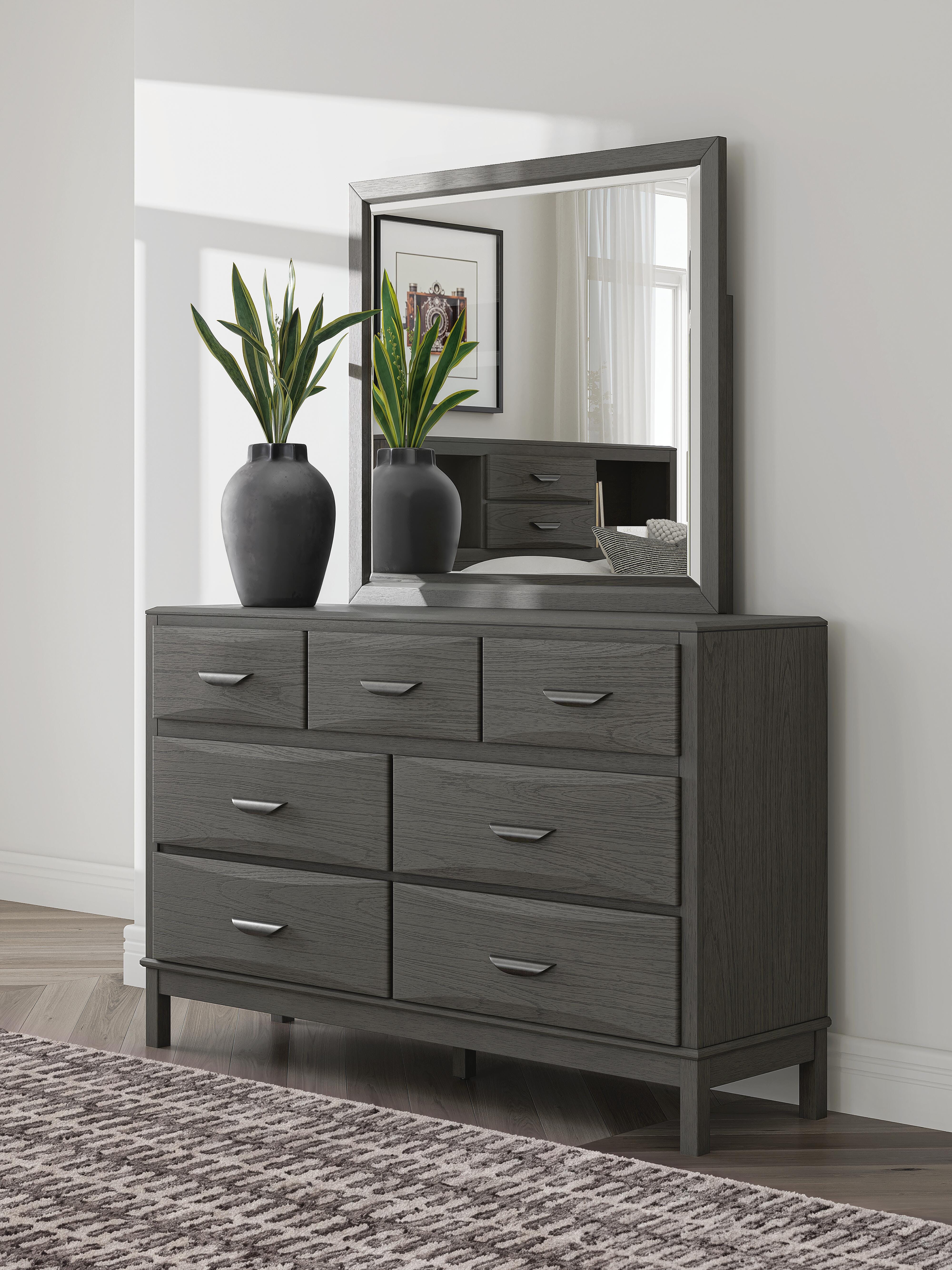 J&M Furniture - Ashley Furniture - Mazing Dresser and Mirror - Dresser and Mirror - PCB478B1
