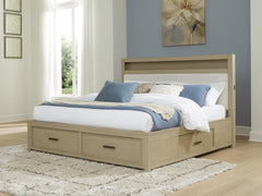 Calmoro King Bookcase Bed