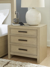 J&M Furniture - Ashley Furniture - Calmoro Nightstand - Three Drawer Night Stand - B602-93