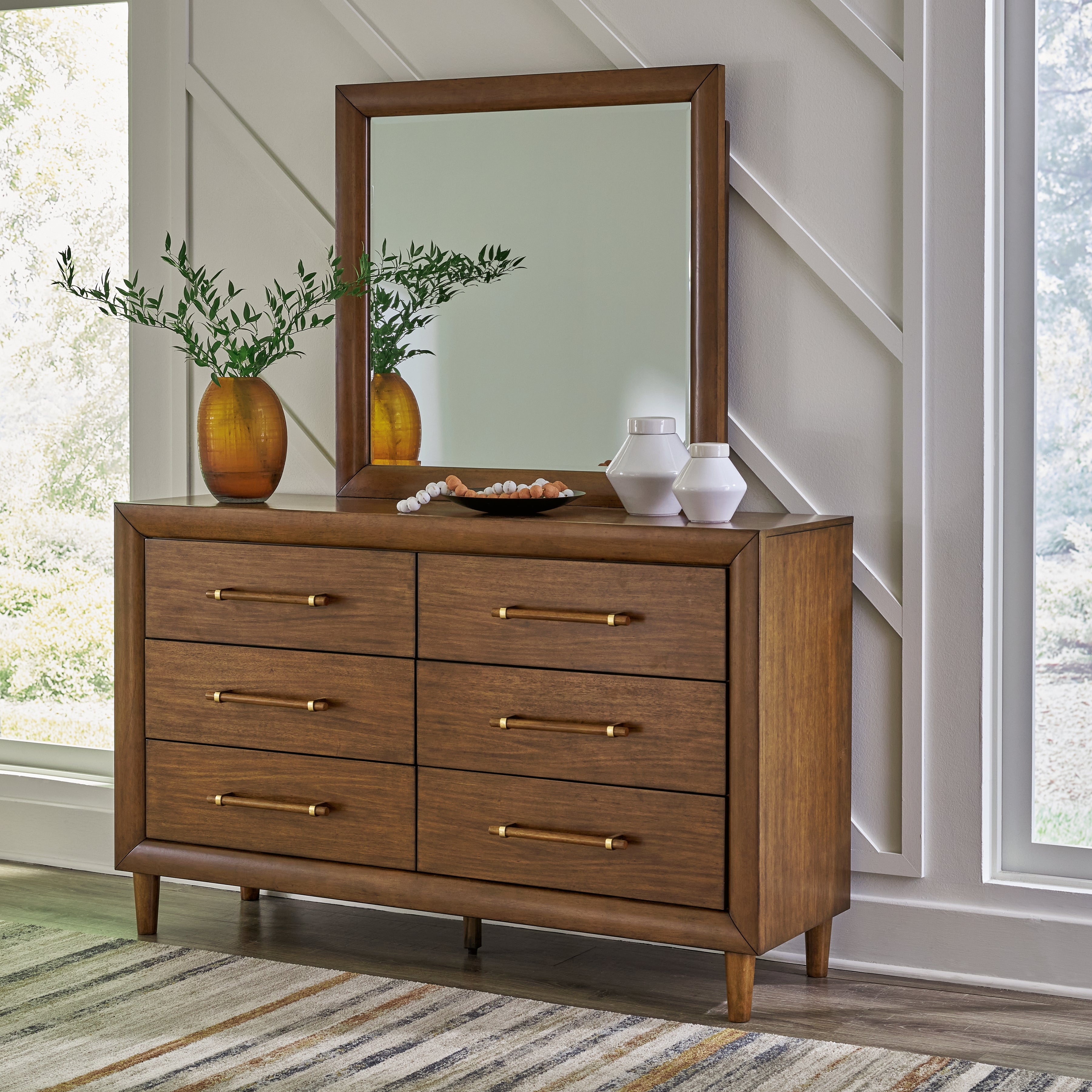 J&M Furniture - Ashley Furniture - Lyncott Dresser and Mirror - Dresser and Mirror - B615B1