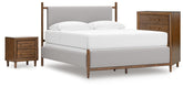 J&M Furniture - Ashley Furniture - Lyncott King Upholstered Bed, Chest and Nightstand - King Upholstered Bed, Chest and Nightstand - B615B13