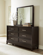 J&M Furniture - Ashley Furniture - Neymorton Dresser and Mirror - Dresser and Mirror - B618B1