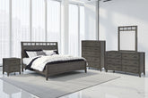 J&M Furniture - Ashley Furniture - Montillan Queen Panel Bed - Queen Panel Bed - B651B2