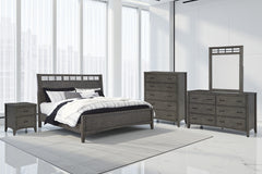 J&M Furniture - Ashley Furniture - Montillan Queen Panel Bed - Queen Panel Bed - B651B2