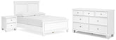 J&M Furniture - Ashley Furniture - Fortman Full Panel Bed, Dresser and Nightstand - Full Panel Bed, Dresser and Nightstand - B680B28
