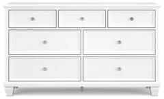 Fortman Full Panel Bed, Dresser and Nightstand