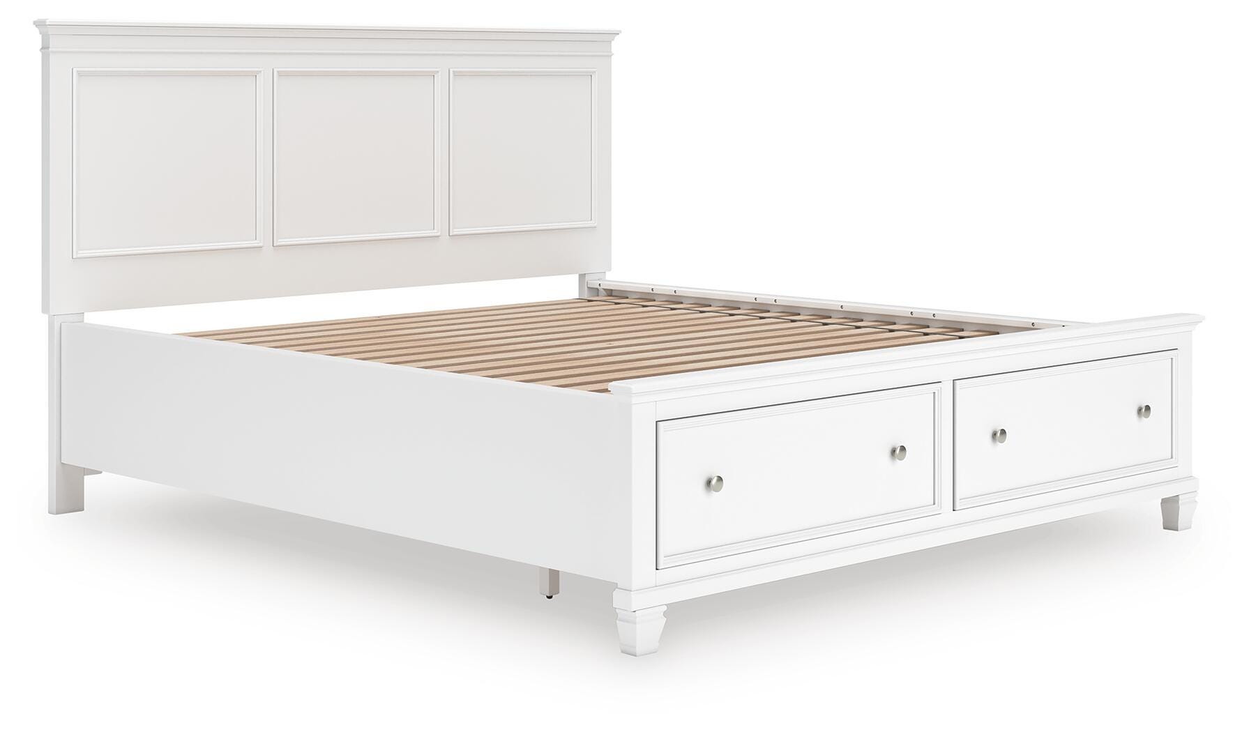 J&M Furniture - Ashley Furniture - Fortman California King Panel Storage Bed - California King Panel Storage Bed - B680B23